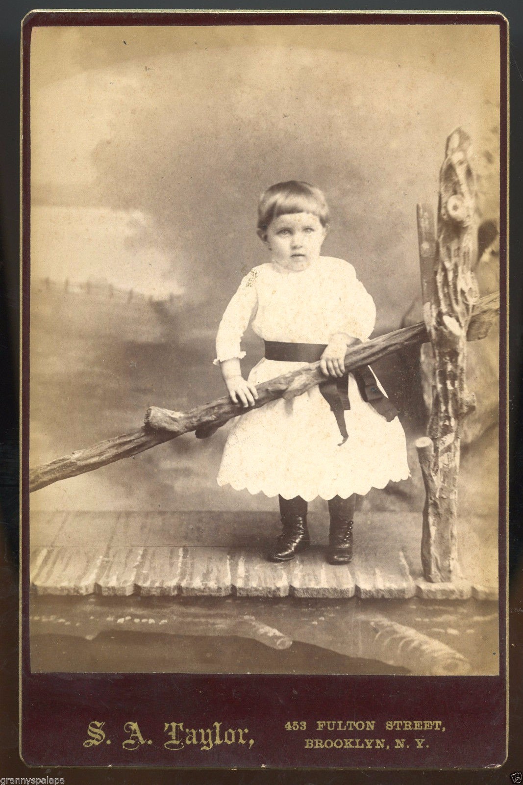 Cabinet Photo - Brooklyn, New York, Cute Child Standing, Bowl Hair Cut, Posing Cabinet Photo - Brooklyn, New York, Cute Child Standing, Bowl Hair Cut, Posing