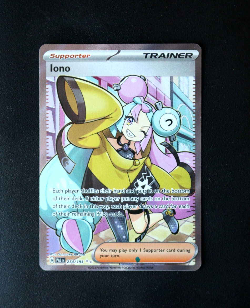 Pokémon Card TCG - Iono 254/193 - Paldea Evolved - Ultra Rare - NM ⭐ Pokémon Card TCG - Iono 254/193 - Paldea Evolved - Ultra Rare - NM ⭐