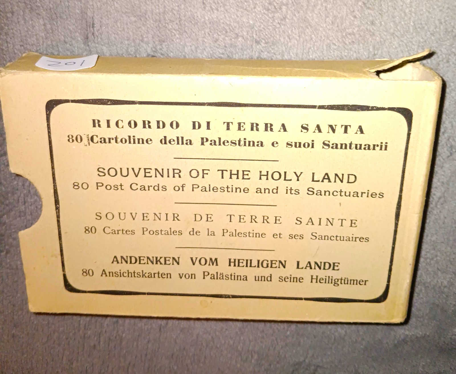 Souvenir of the Holy Land Palestine Jerusalem 80 Postcards Set Unposted Souvenir of the Holy Land Palestine Jerusalem 80 Postcards Set Unposted