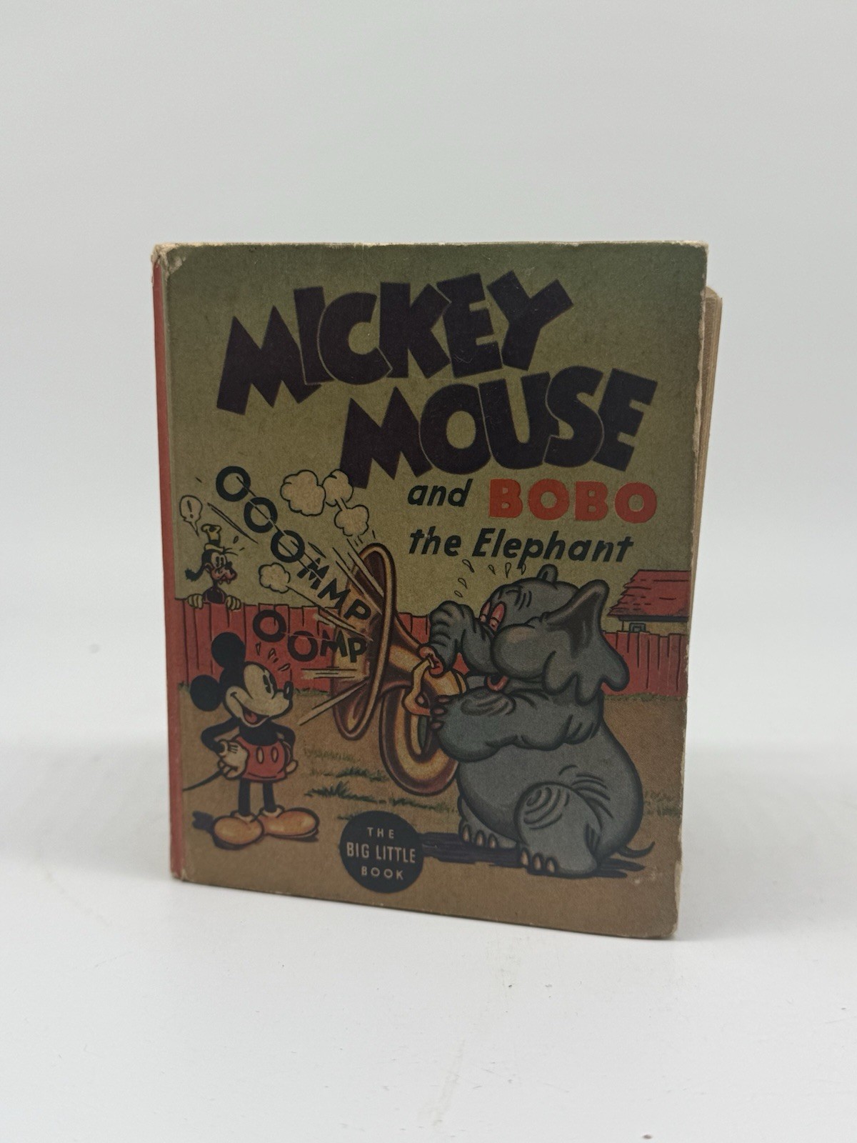 Vintage 1935 Mickey Mouse and Bobo the Elephant Big Little Book #1160 Whitman Vintage 1935 Mickey Mouse and Bobo the Elephant Big Little Book #1160 Whitman