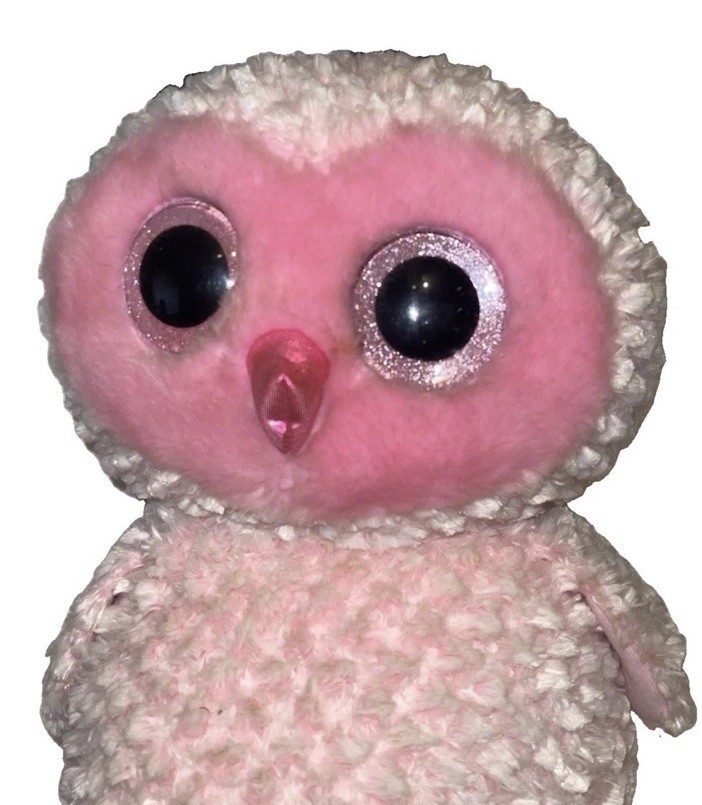 Fun TY Beanie Boos Collection TWIGGY the Pink Owl Plush X-LARGE Size 17 “ Fun TY Beanie Boos Collection TWIGGY the Pink Owl Plush X-LARGE Size 17 “