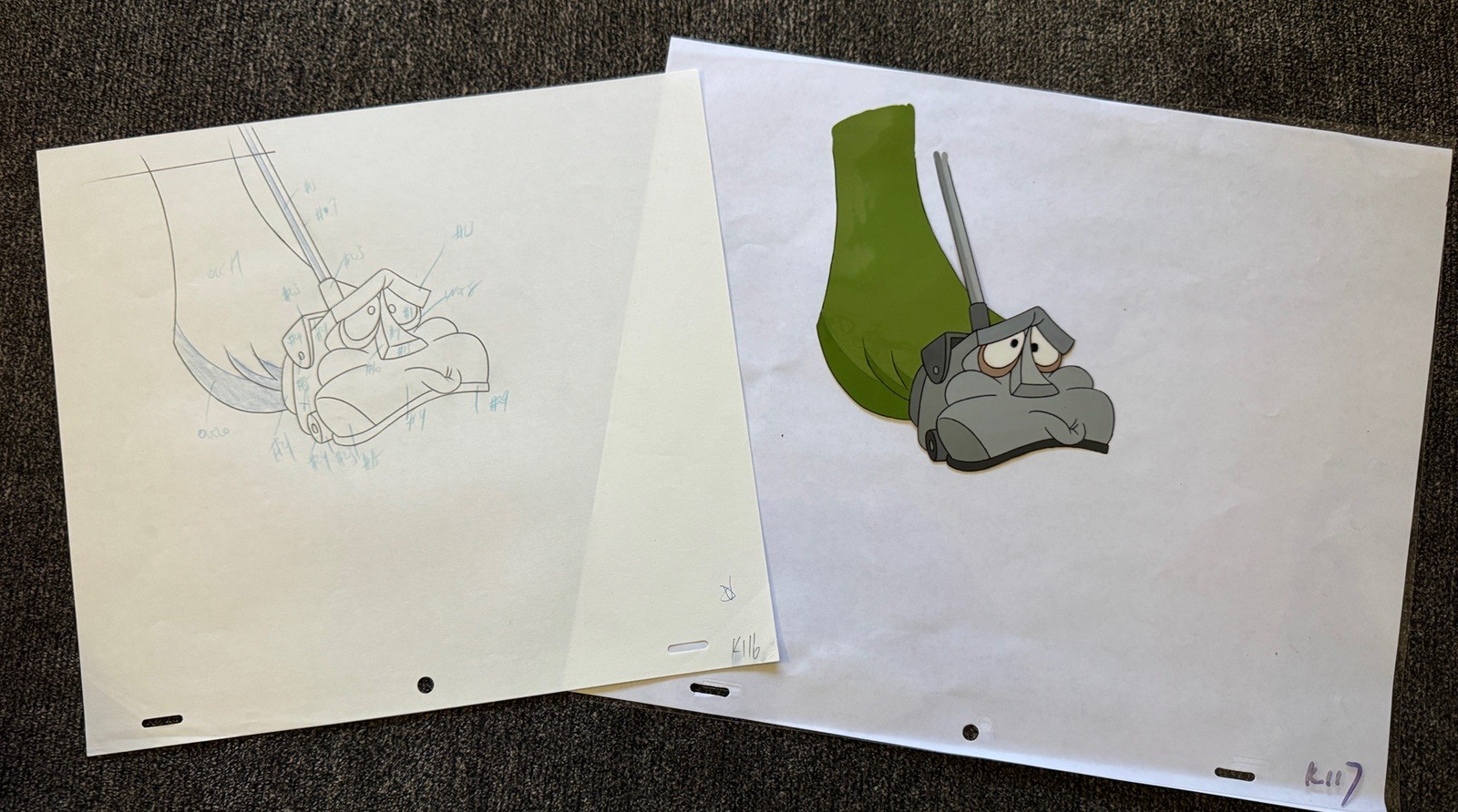 The Brave Little Toaster - Animation Cel The Brave Little Toaster - Animation Cel