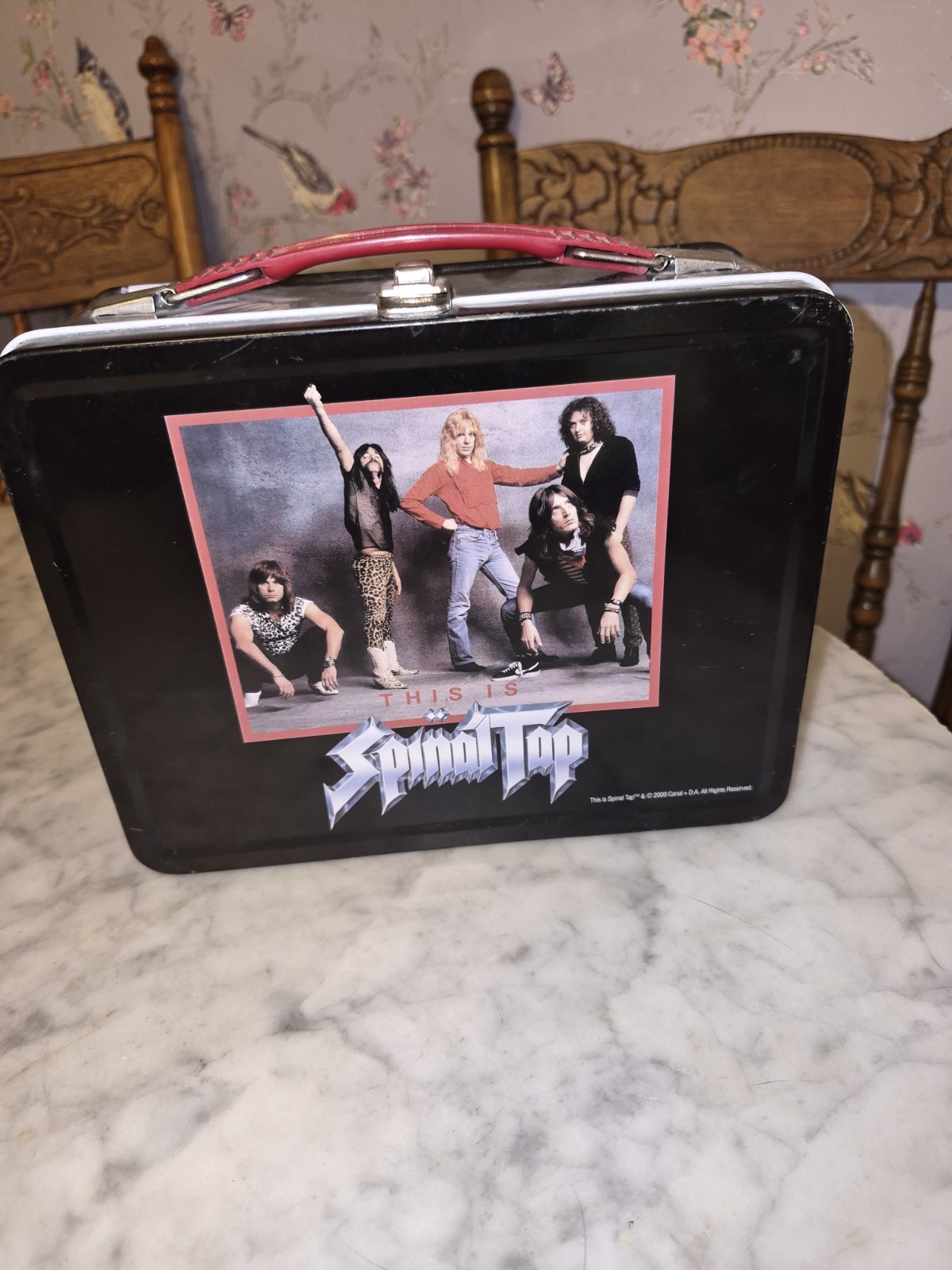 Vintage 2000 NECA This Is Spinal Tap Metal Lunchbox No Thermos Vintage 2000 NECA This Is Spinal Tap Metal Lunchbox No Thermos