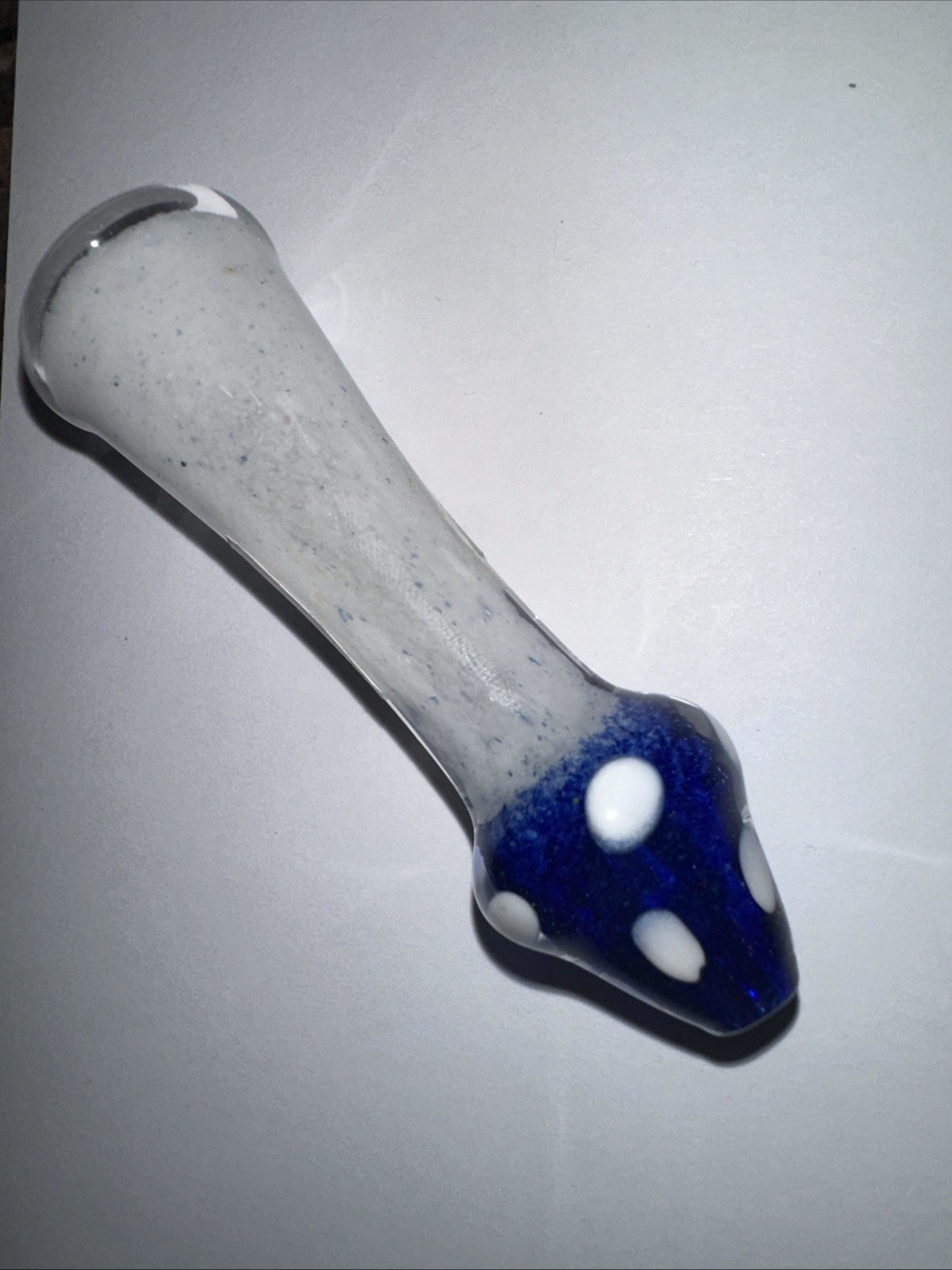 1ct🔥3” ONE HITTER GLASS CHILLUM TOBACCO YOU GET MUSHROOM PIPE IN PICTURE🎸💜💙 1ct🔥3” ONE HITTER GLASS CHILLUM TOBACCO YOU GET MUSHROOM PIPE IN PICTURE🎸💜💙
