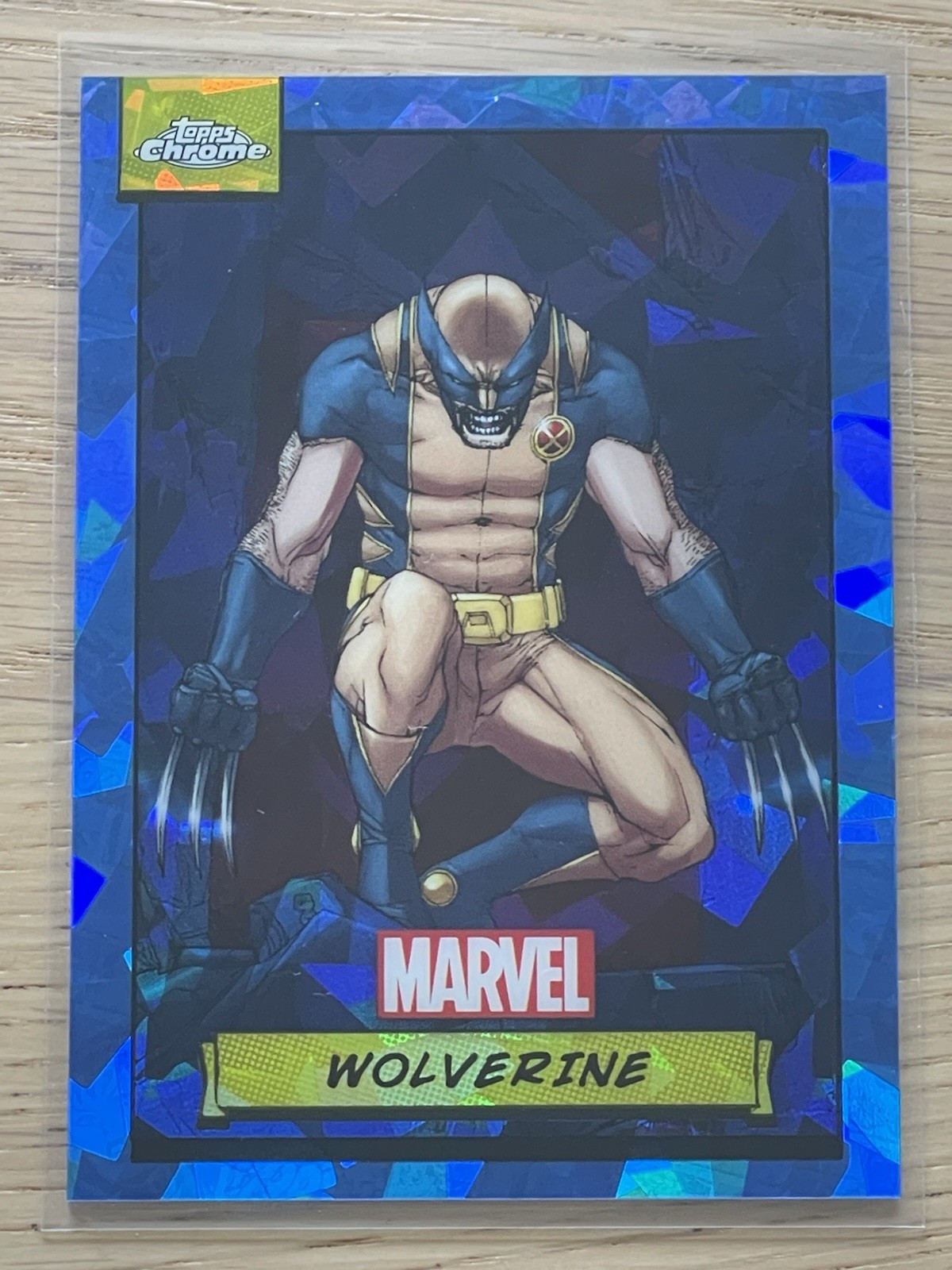Topps 2024 Marvel Chrome Sapphire Wolverine Topps 2024 Marvel Chrome Sapphire Wolverine