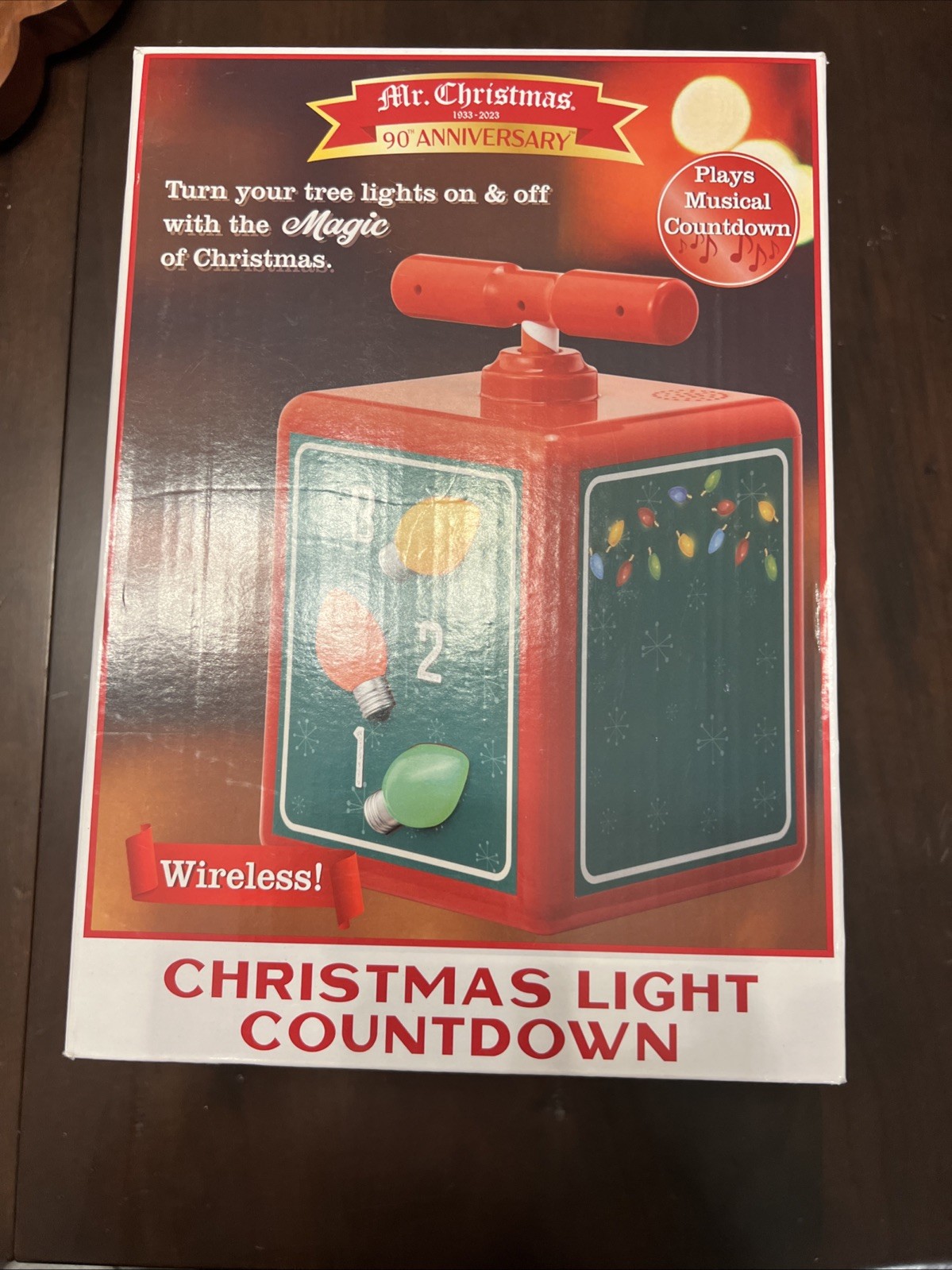 Mr. Christmas Christmas Light Countdown-Turn Tree Lights On/Off With Music New Mr. Christmas Christmas Light Countdown-Turn Tree Lights On/Off With Music New