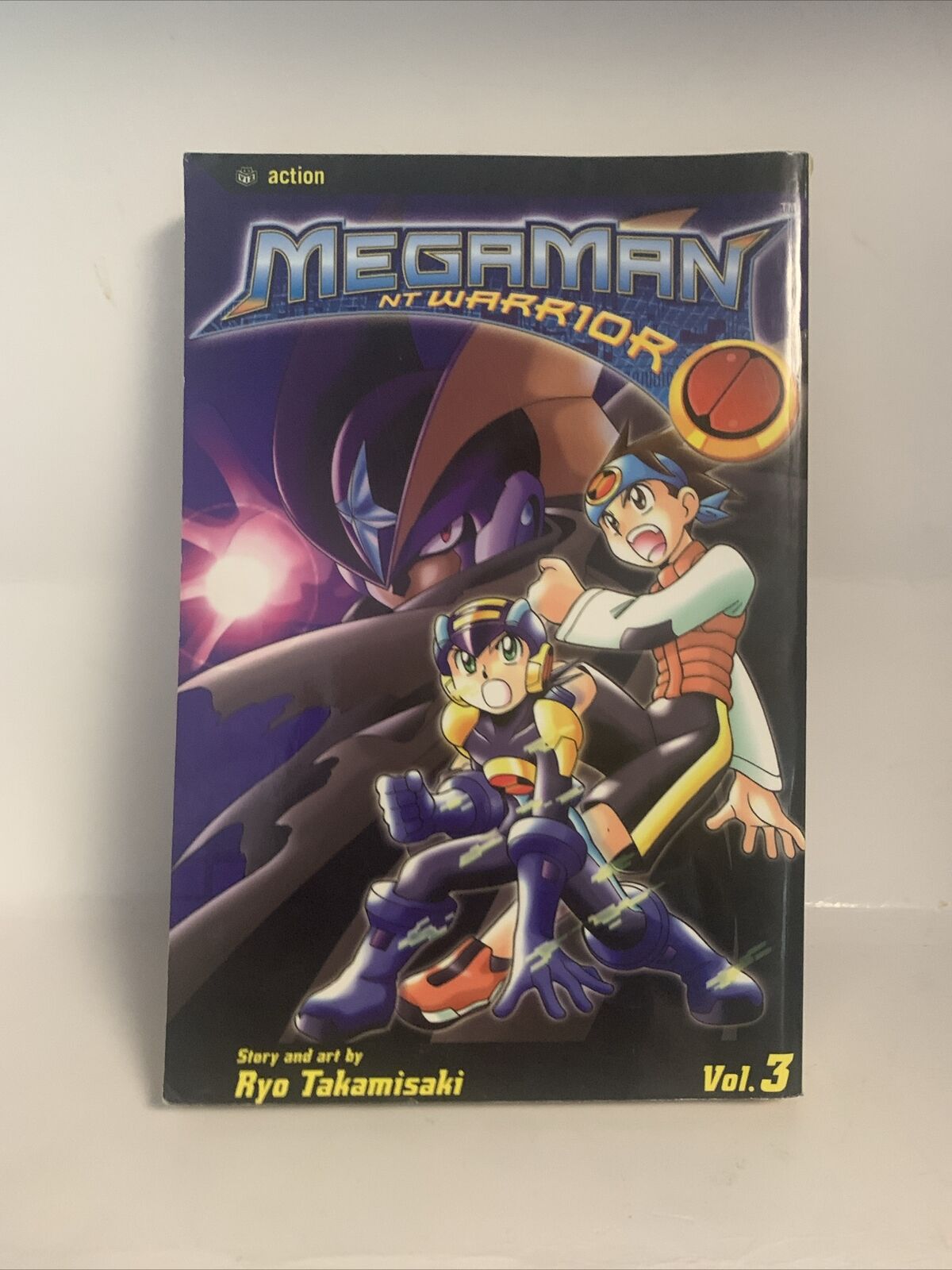 MegaMan NT Warrior -Vol. 3 VIZ -English Manga