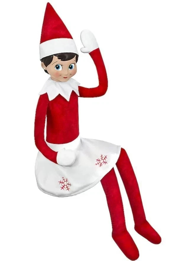 5 FT POSEABLE GIRL ELF ON THE SHELF CHRISTMAS DECORATION 5 FT POSEABLE GIRL ELF ON THE SHELF CHRISTMAS DECORATION