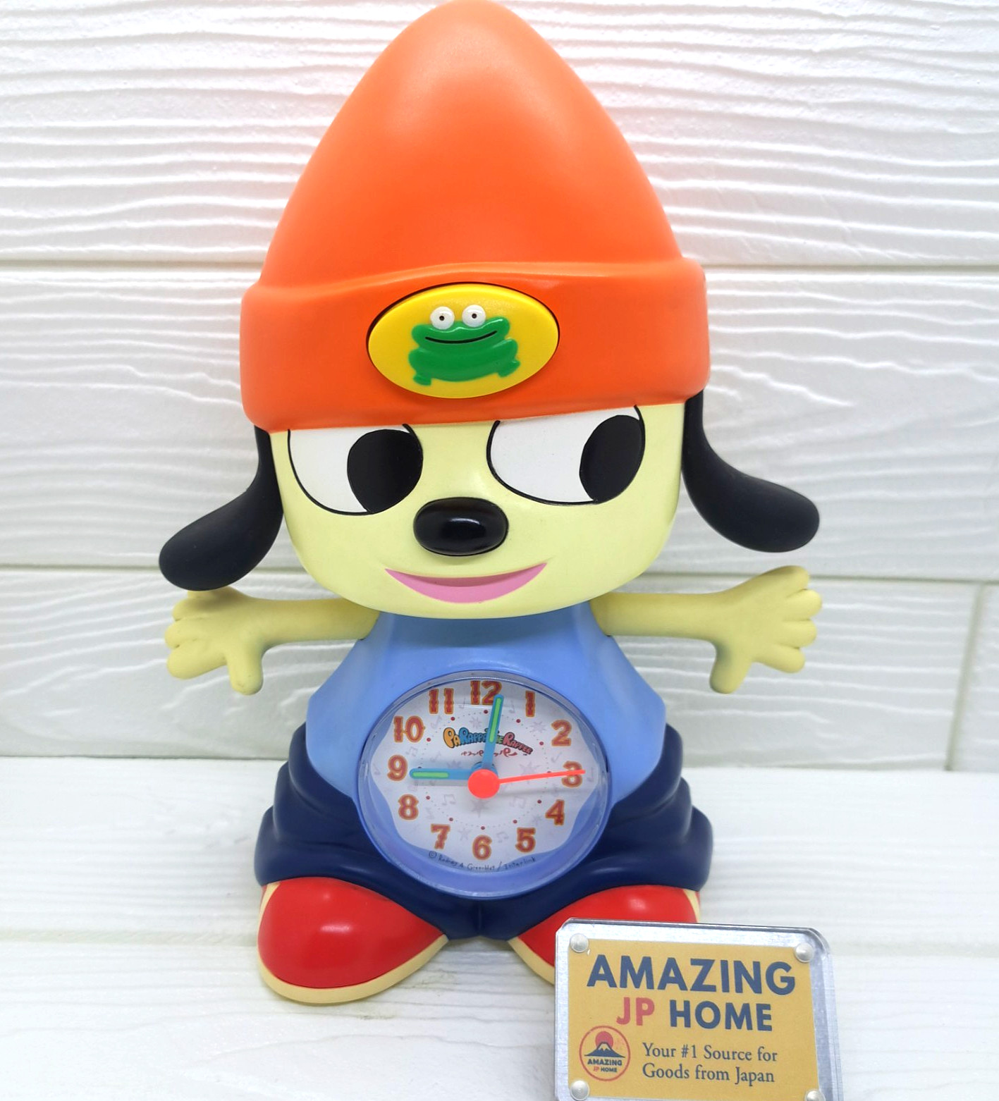 PaRappa the Rapper Alarm Clock Figure 24cm Quartz Vintage Tested Very Good Japan