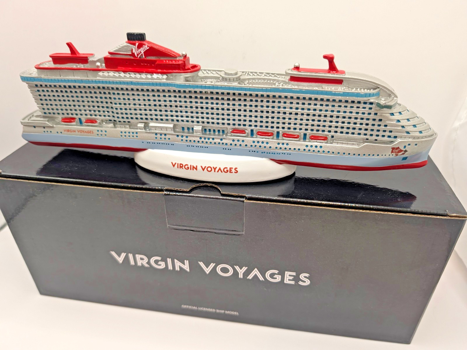 Virgin Voyages Valiant Lady Cruise Ship Model