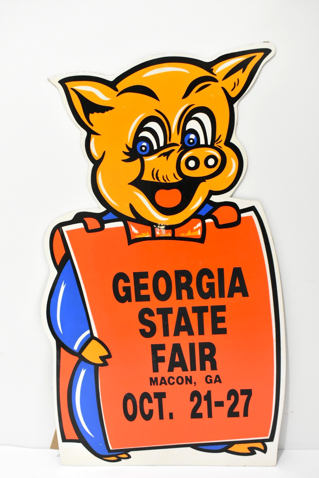 Rare Vintage Georgia State Fair Macon Ga Poster Advertisement 12\ Rare Vintage Georgia State Fair Macon Ga Poster Advertisement 12\