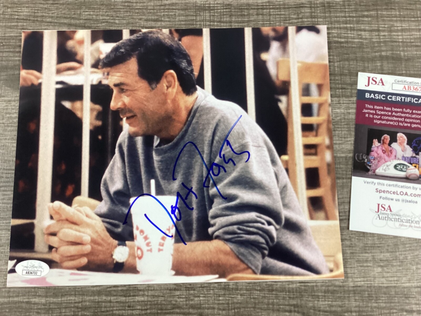 (SSG) ROBERT FORSTER Signed 10X8 Color 