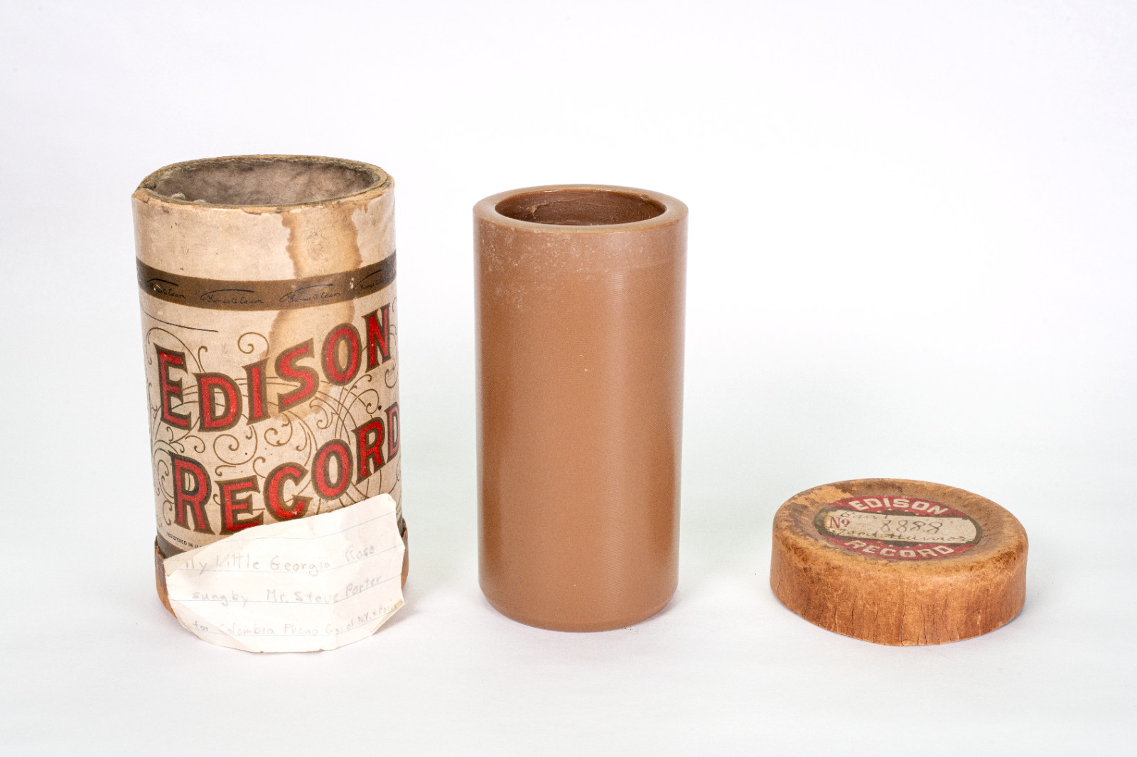 Columbia Brown Wax Cylinder Columbia Brown Wax Cylinder