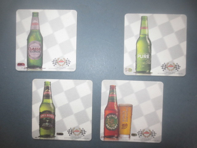 complete set of 4 BOAGS Brewery,Tasmania.2010 \ complete set of 4 BOAGS Brewery,Tasmania.2010 \