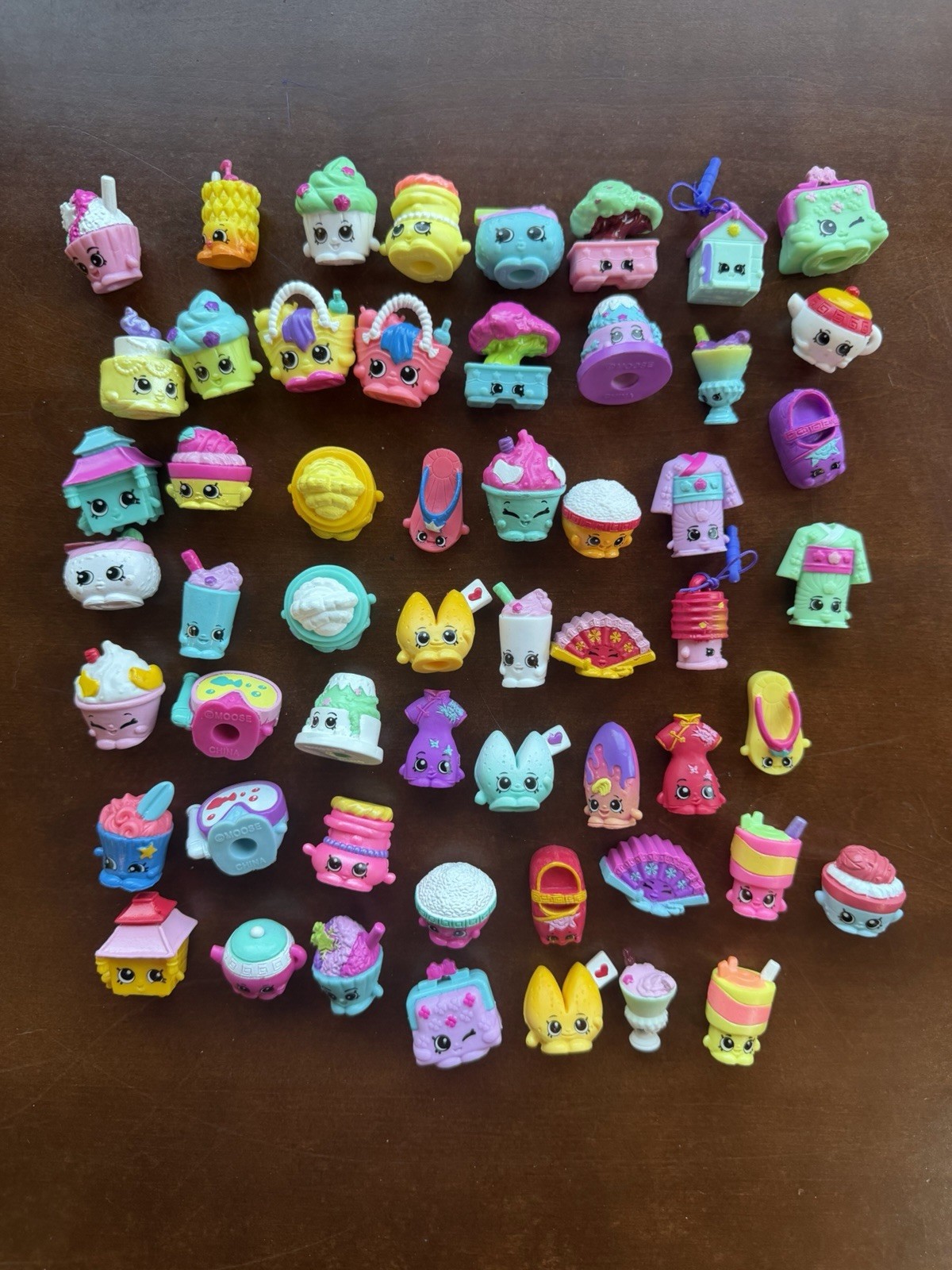 Mixed Lot Of 50+ Small Shopkins Collectible Figures / Travel / Asia Themed Mixed Lot Of 50+ Small Shopkins Collectible Figures / Travel / Asia Themed