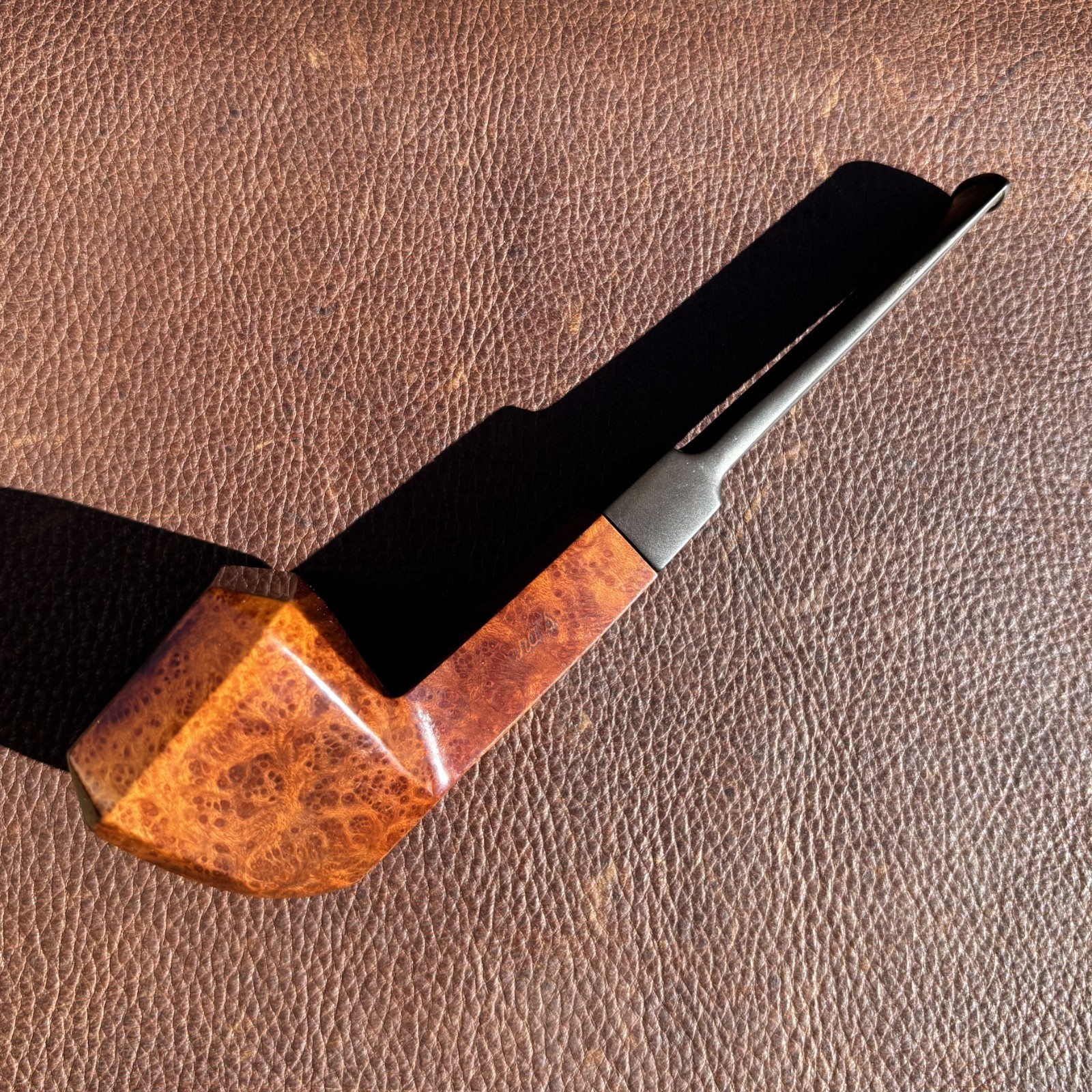Vintage Edward’s 730-S Coachman 4 Panel Algerian Birdseye Briar Estate Pipe