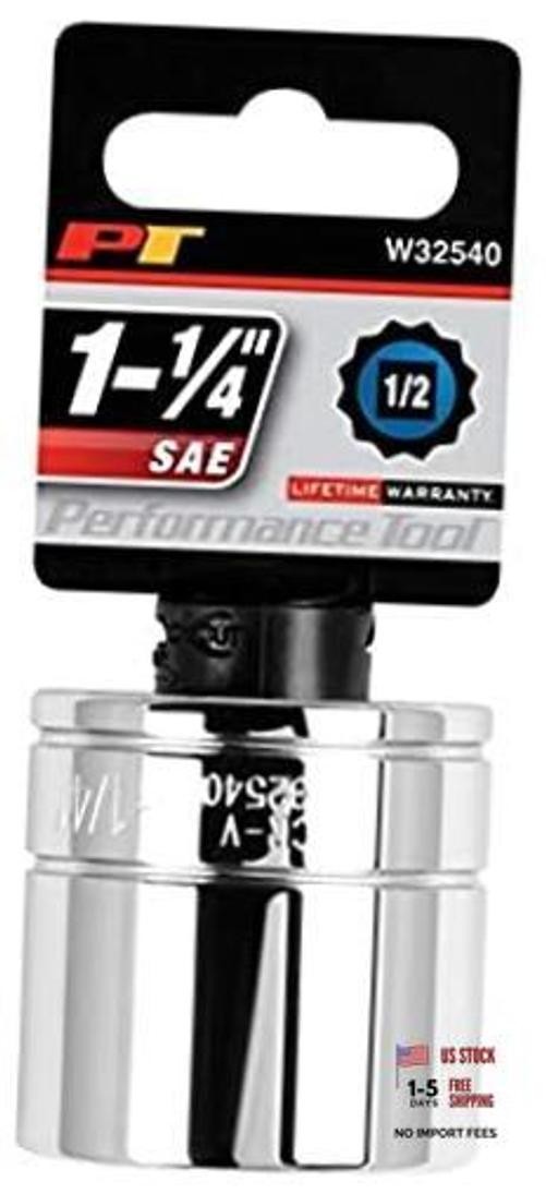 W32540 1/2 in. Drive 1-1/4 in. 12-Point Socket 1-1/4\