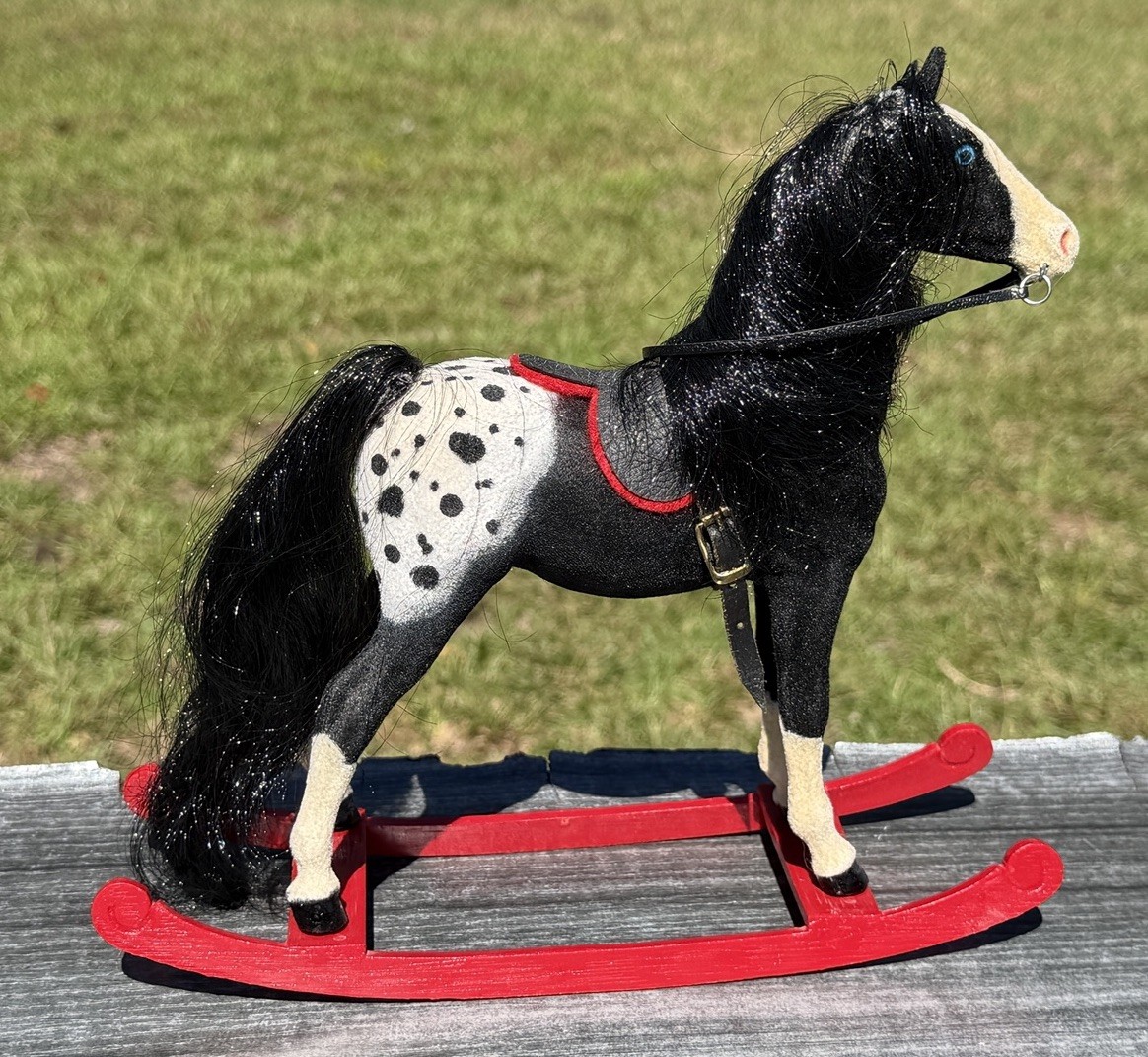 Vintage 1985 Breyer Our Rocking Horse Saddlebread Weanling Sears Special Run Vintage 1985 Breyer Our Rocking Horse Saddlebread Weanling Sears Special Run