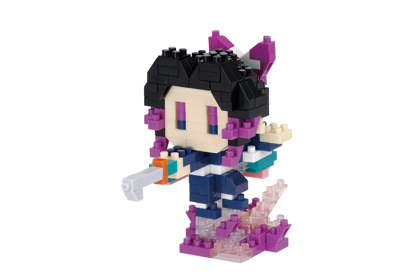 Nanoblock Character Collection Series Shinobu Kocho (Insect Breathing) Demon Sla