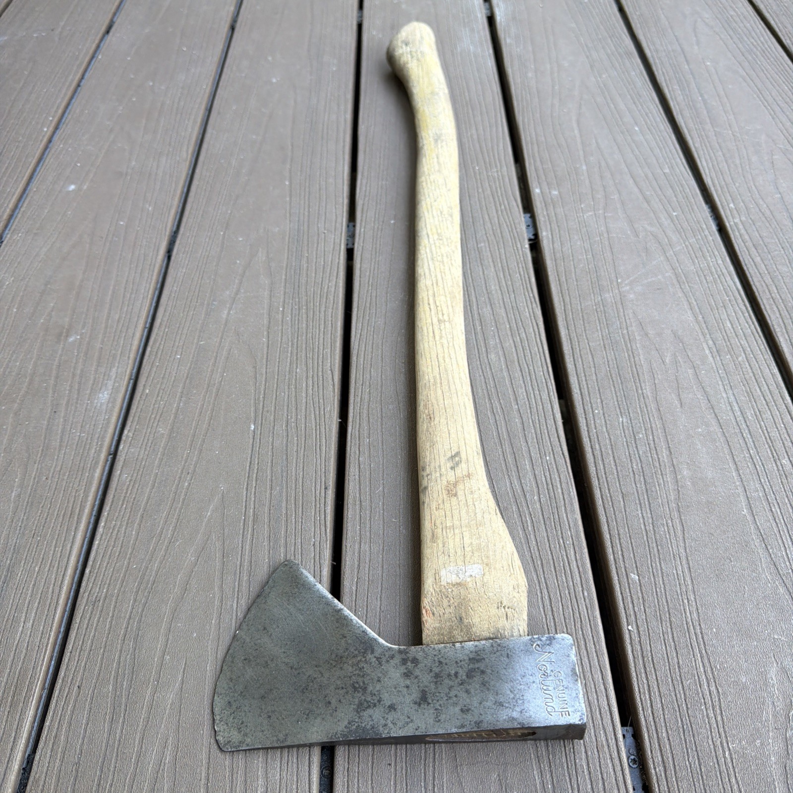 Vintage GENUINE NORLUND Hudson Bay Tomahawk Camp Boys Axe 27” 2lb 8oz