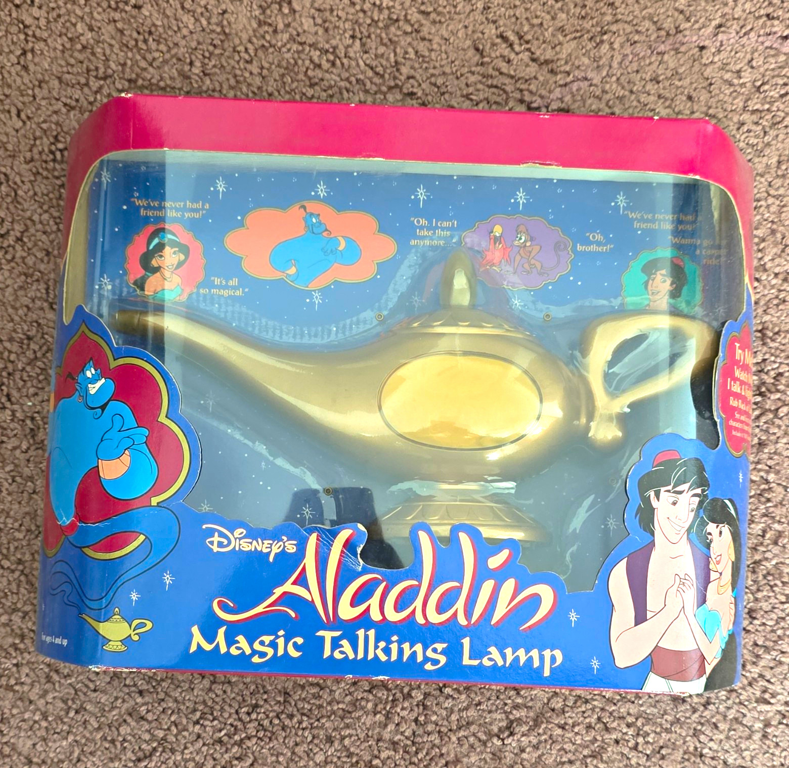 The Walt Disney Company Disney Aladdin Magic Talking Lamp Toy - Disney Franchise The Walt Disney Company Disney Aladdin Magic Talking Lamp Toy - Disney Franchise