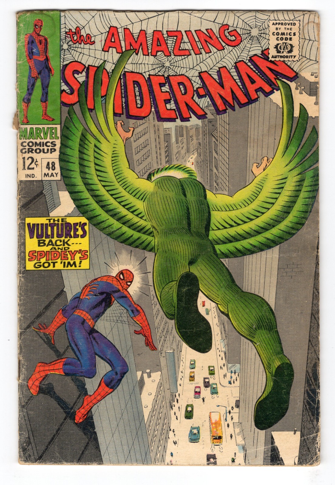 Amazing Spider-Man 48 1967 Marvel Comics G/VG 3.0 Vulture Gwen Stacy Mary Jane