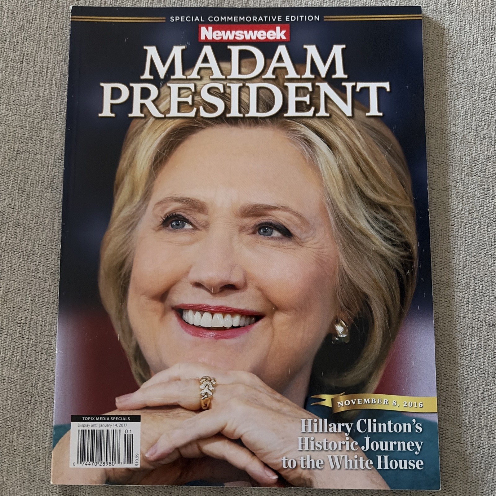 Madam President Hillary Clinton Recalled Newsweek Magazine November 2016 Rare Madam President Hillary Clinton Recalled Newsweek Magazine November 2016 Rare