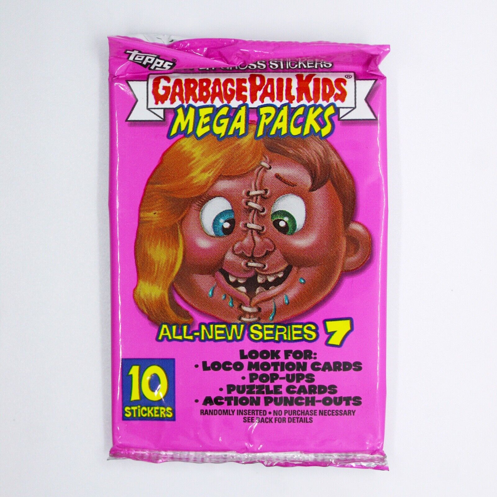 2007 Garbage Pail Kids All New Series 7 Unopened Factory Sealed Pack ~ 