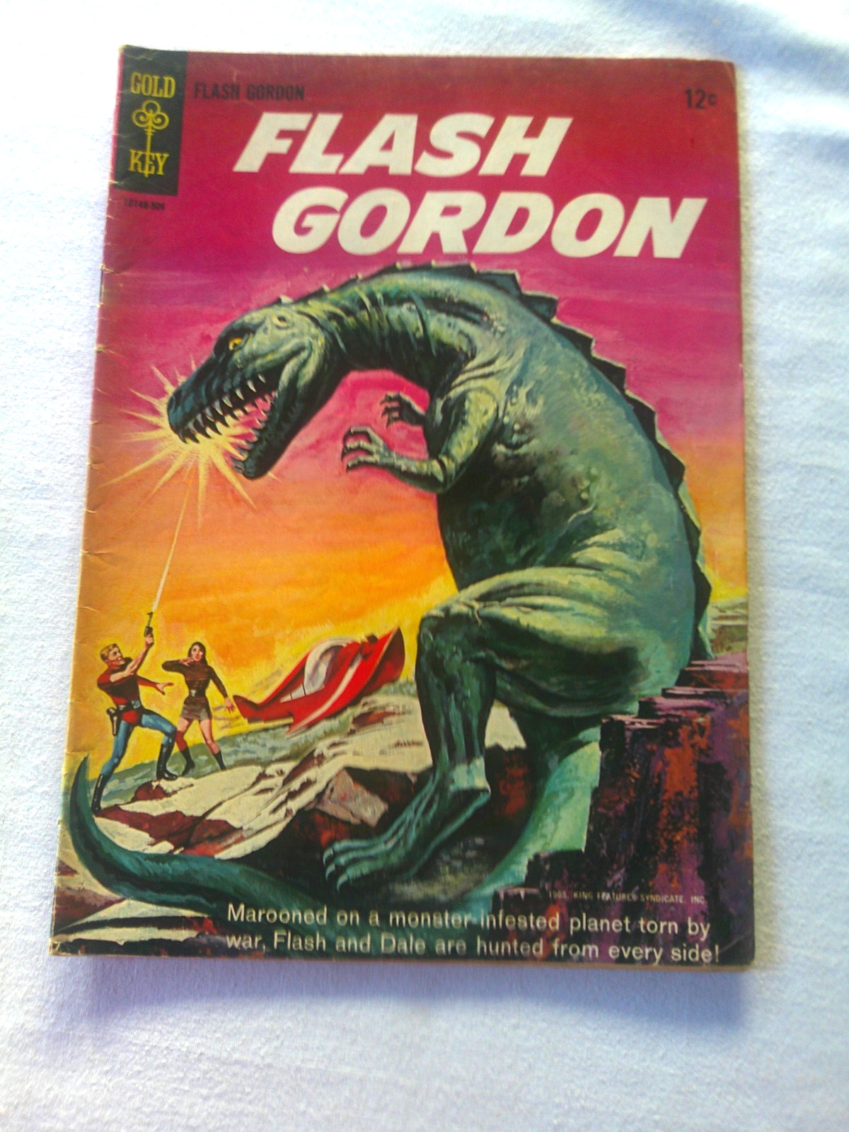 Flash Gordon #1 Gold Key VG The Eyes of the Opto 1965 Silver Age Flash Gordon #1 Gold Key VG The Eyes of the Opto 1965 Silver Age