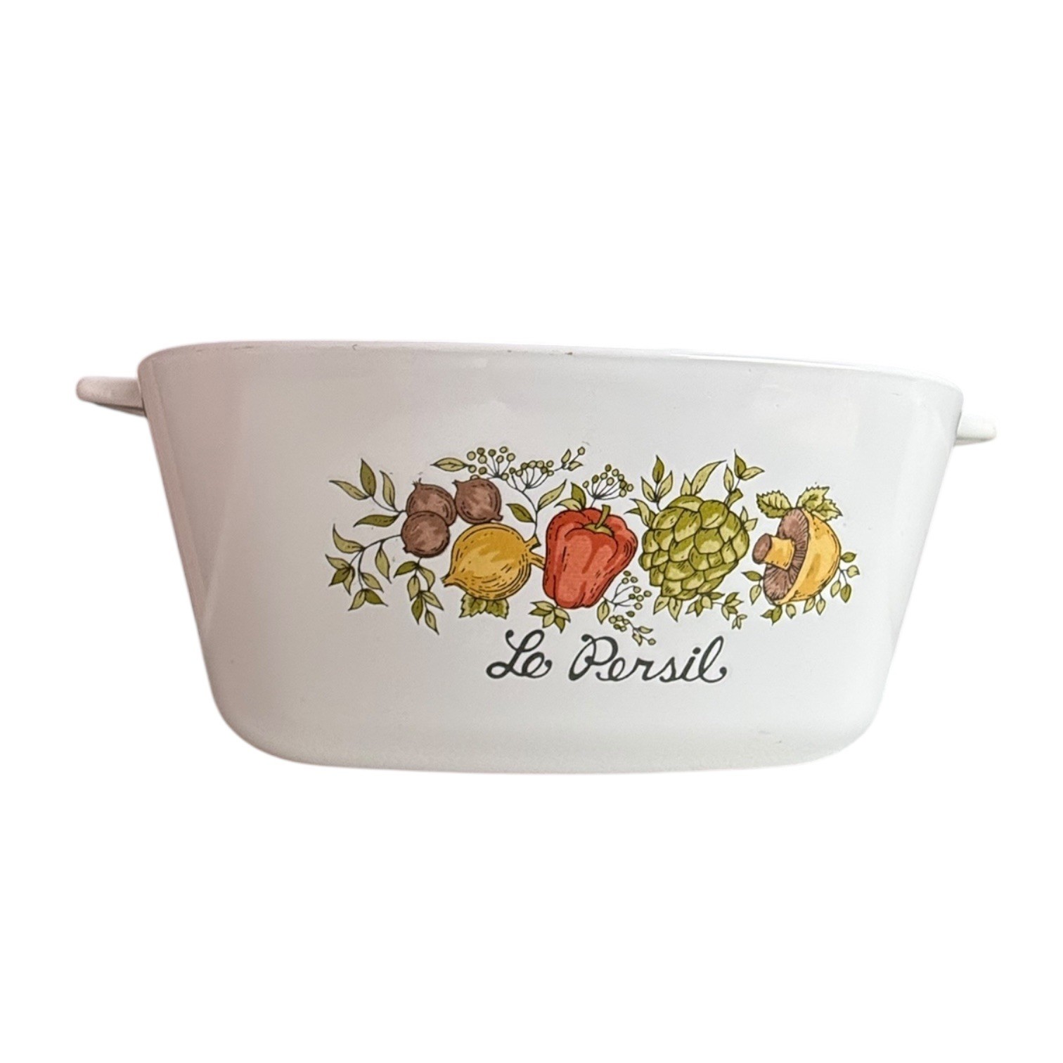 Vtg Corning Ware Spice of Life LE Persil P-43-B Mini Casserole Dish 700ml