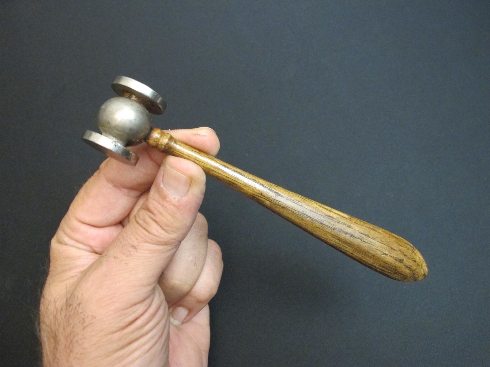 Vtg Jewelers/Watchmaker/Silversmithing Planishing Hammer 3oz Antique Rare Tool