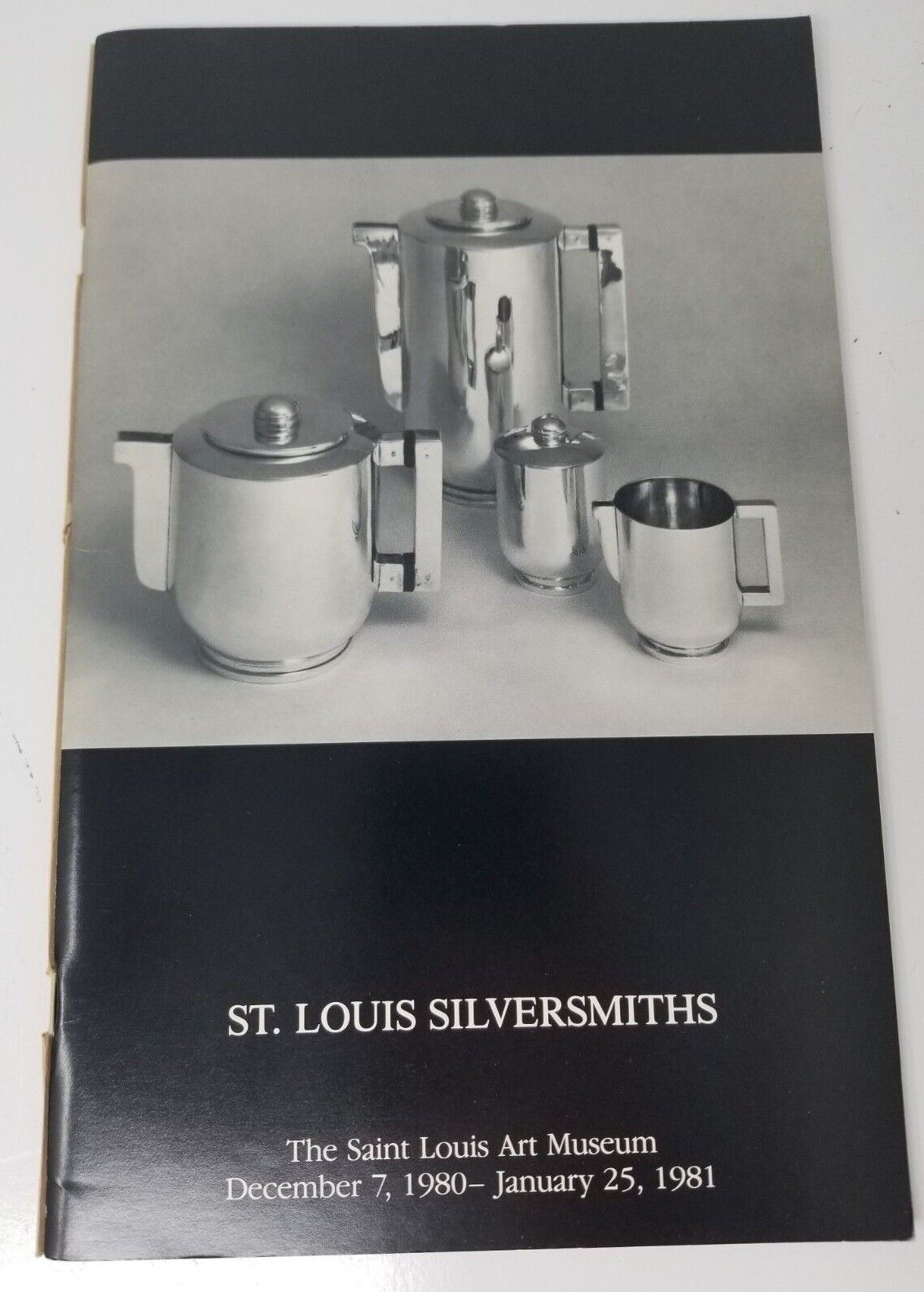 St. Louis Silversmiths St. Louis Art Museum 1980 Program