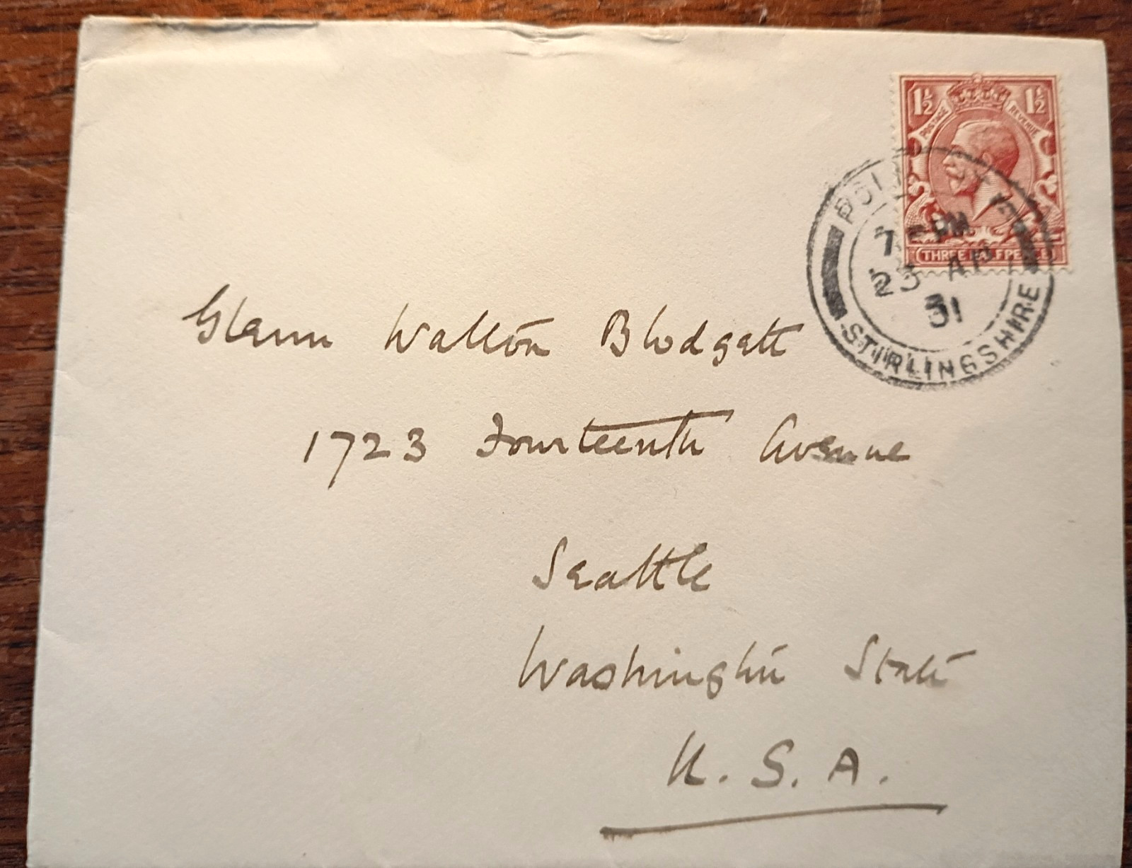 Admiral Sir William Hannam Henderson (1845–1931) Inscribed Postal Cover Admiral Sir William Hannam Henderson (1845–1931) Inscribed Postal Cover
