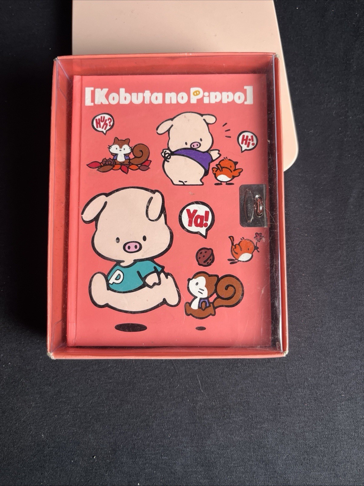 Vintage ‘94 Sanrio Pippo Kobutano Locking Multicolor Diary (Missing Lock) Unused