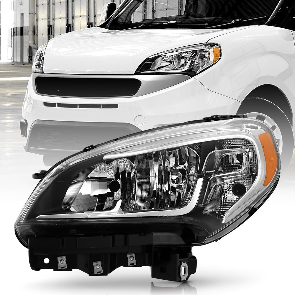 Left Headlight Assembly For 2015-2022 Ram ProMaster City Factory Style Headlight Left Headlight Assembly For 2015-2022 Ram ProMaster City Factory Style Headlight