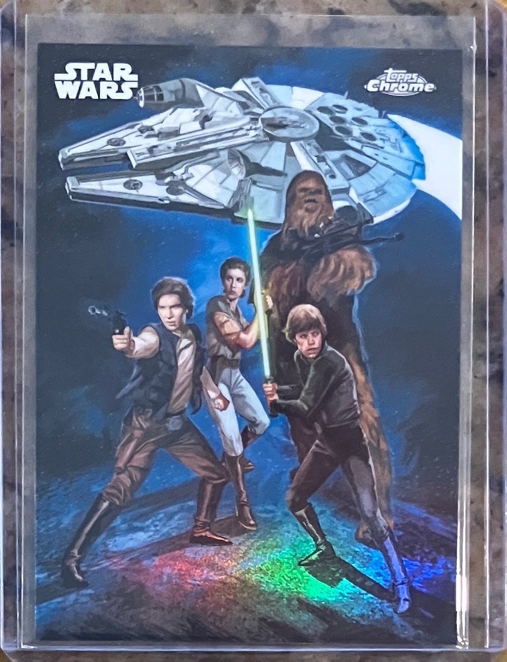 2026 Topps Chrome Star Wars Art Factions Rebel Alliance #SQUAD-7 Case Hit SP 2026 Topps Chrome Star Wars Art Factions Rebel Alliance #SQUAD-7 Case Hit SP