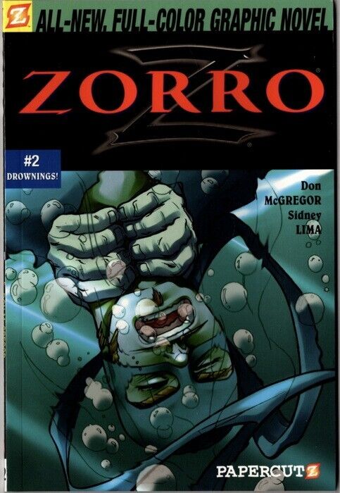 Zorro Graphic Novel #2 - 1st (2005-2006 Papercutz Digest)  unopened - unread