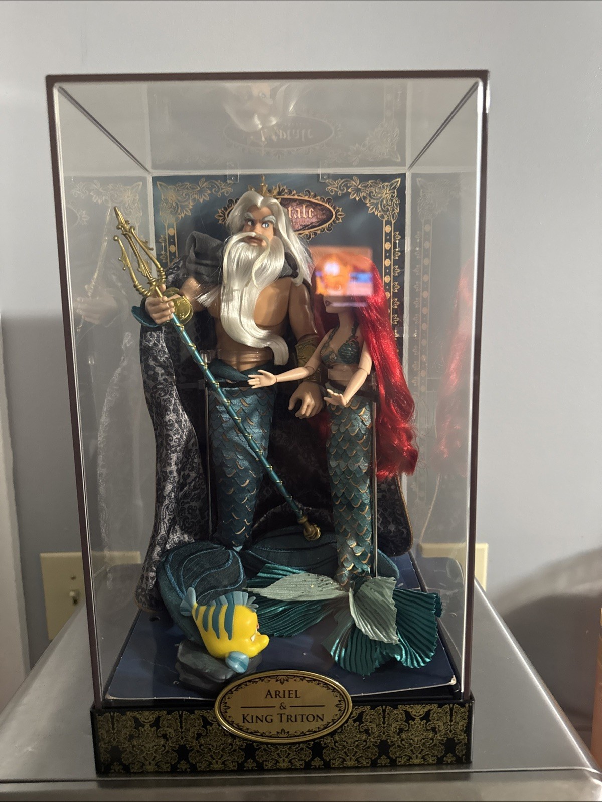 Disney Store Fairytale Series Ariel & King Triton LE Doll Set Exclusive 2019 Disney Store Fairytale Series Ariel & King Triton LE Doll Set Exclusive 2019