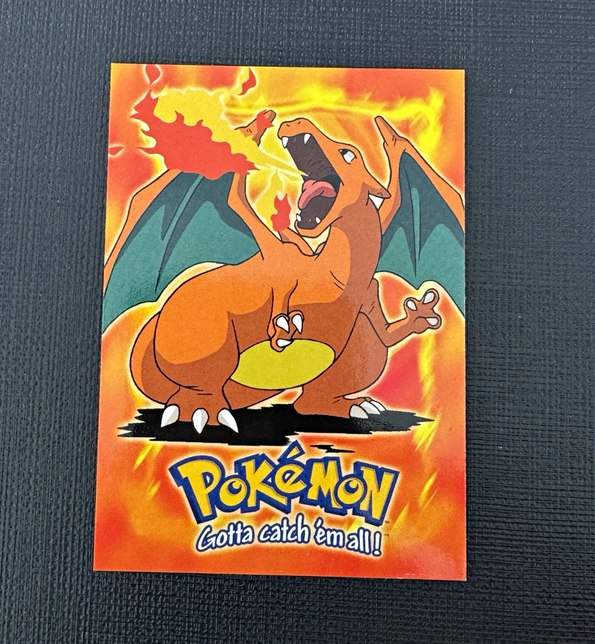 Topps 1999 Pokémon Insert Stage 3 Charizard #06 E6/12 Trading Card Topps 1999 Pokémon Insert Stage 3 Charizard #06 E6/12 Trading Card