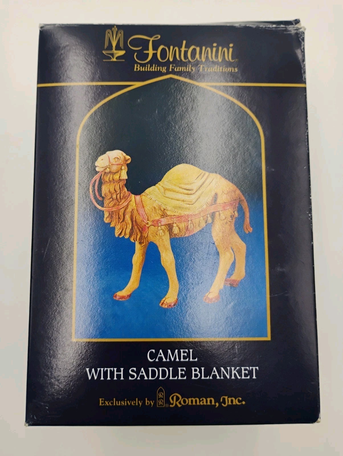 Vintage 1992 Fontanini THE CAMEL Heirloom Nativity Figure Italy 72526 Box Card Vintage 1992 Fontanini THE CAMEL Heirloom Nativity Figure Italy 72526 Box Card