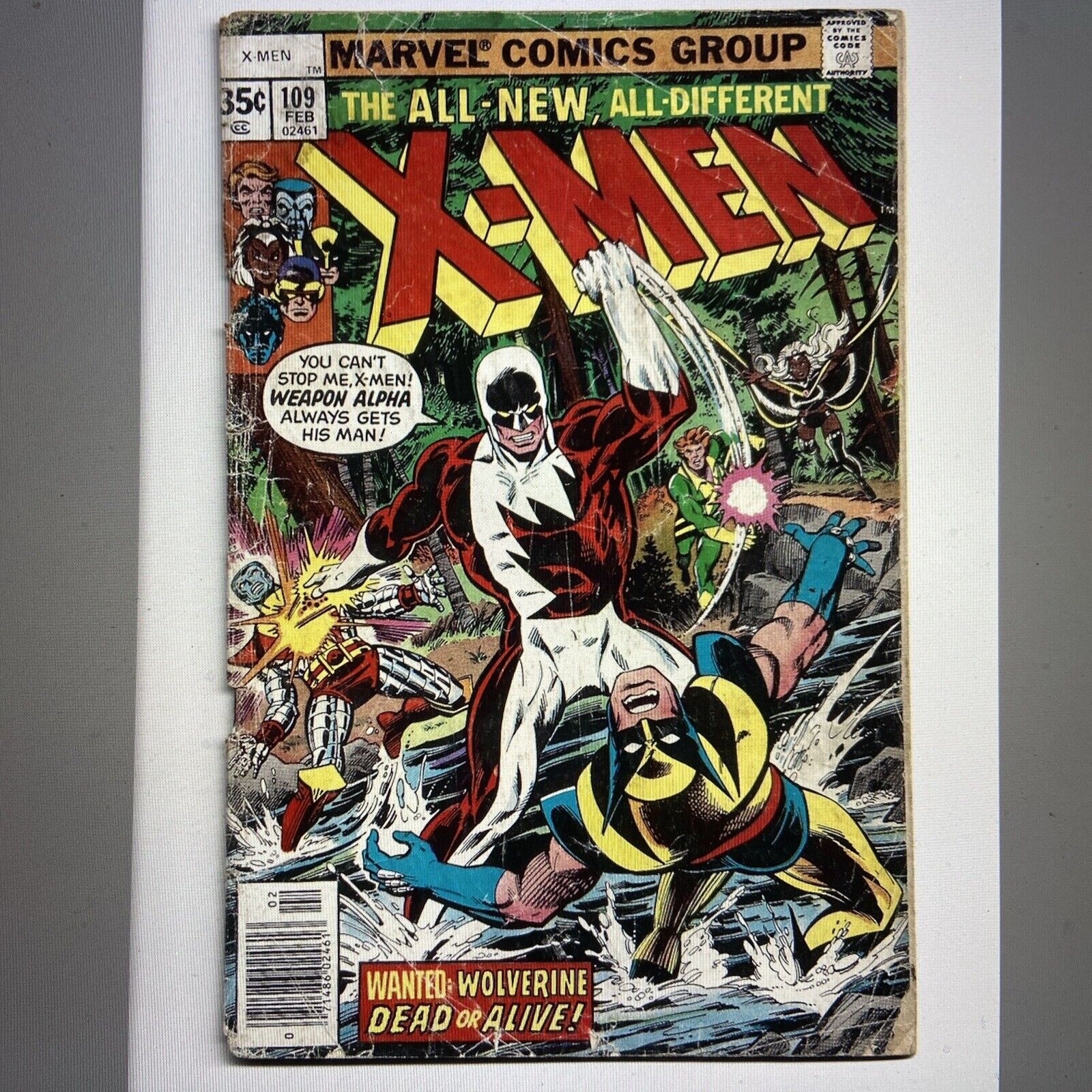 Uncanny X-Men #109, GD 2.0, 1st Vindicator/James Hudson; Wolverine