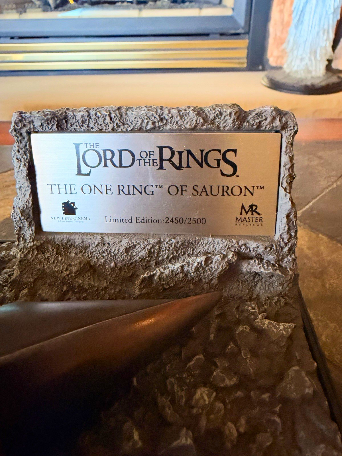 Master Replicas LOTR One Ring of Sauron Limited Edition Case Master Replicas LOTR One Ring of Sauron Limited Edition Case