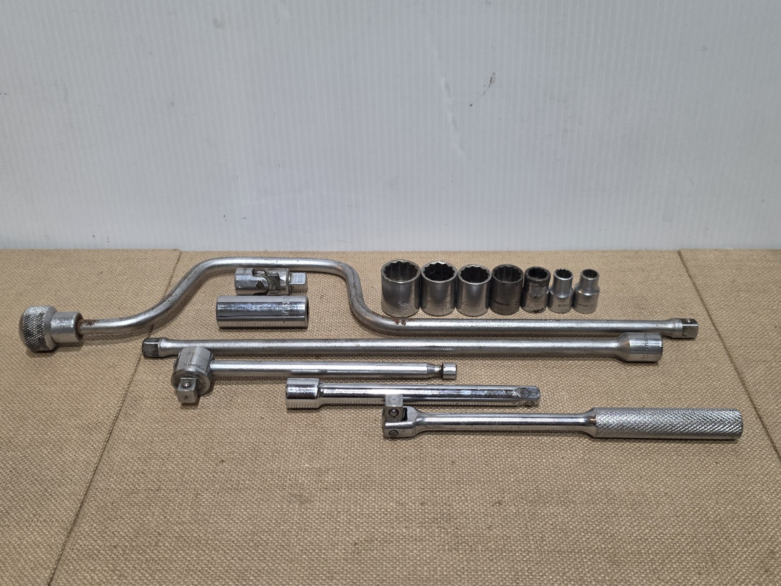 THORSEN USA 14pc 3/8 drive Socket lot - Sockets-Extension-DILLAR Speed Handle