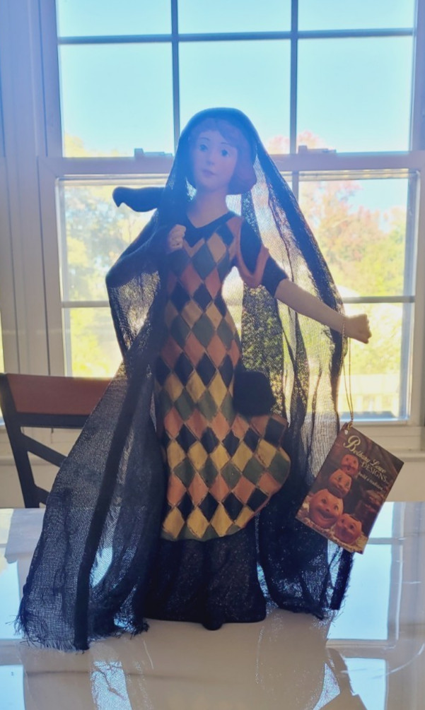 Bethany Lowe Halloween Magic Glamour Witch - Retired 2013 Holiday Barn Bethany Lowe Halloween Magic Glamour Witch - Retired 2013 Holiday Barn