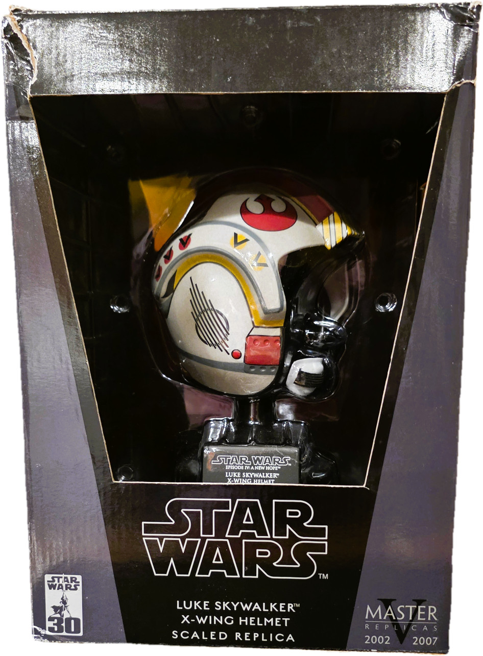 2007 Master Replicas Star Wars Luke Skywalker X-Wing .45 Scale Helmet SW-358 2007 Master Replicas Star Wars Luke Skywalker X-Wing .45 Scale Helmet SW-358