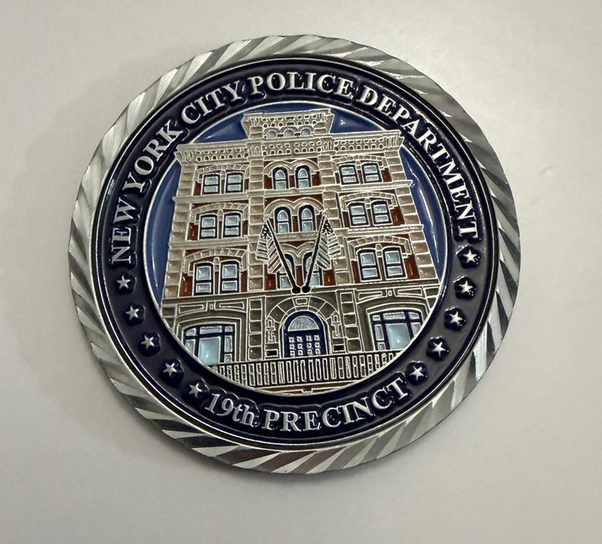 NYPD 19th Precinct UPPER EAST SIDE UES Manhattan Police Challenge COIN Empire