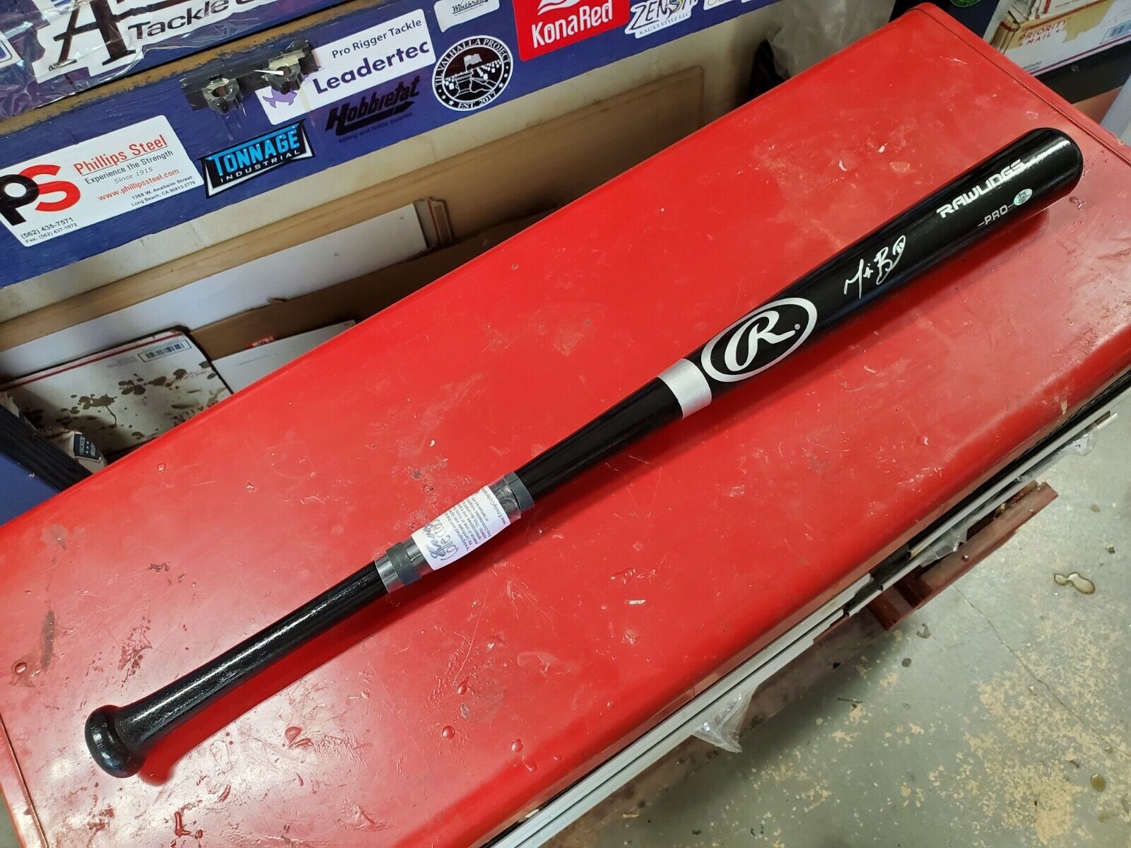 Mookie Betts  Signed  Rawlings Game Model Bat 34  Envoy Collectables