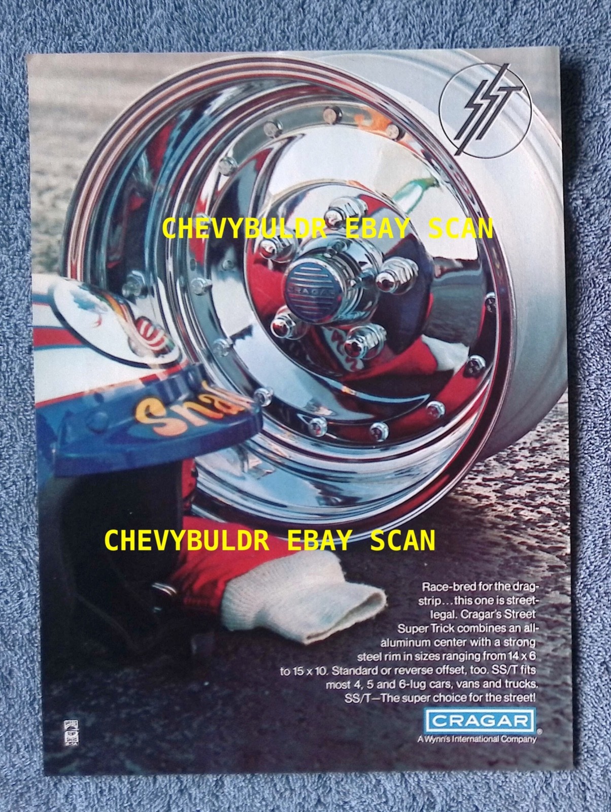 1978 Cragar SS/T Street Super Trick Wheels Vintage Ad 1978 Cragar SS/T Street Super Trick Wheels Vintage Ad