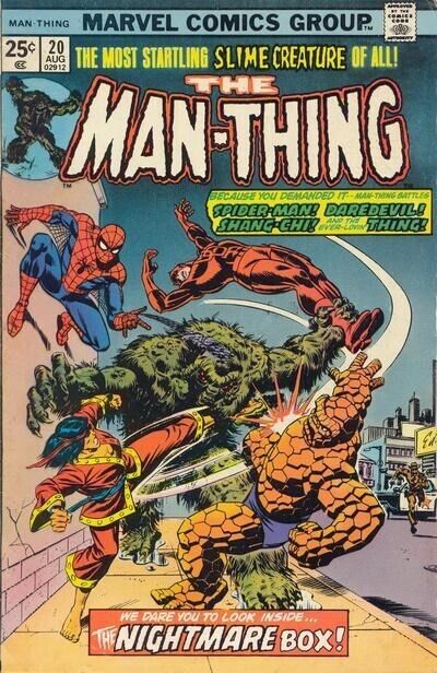 The Man-Thing (1974) #20 FN/VF. Stock Image