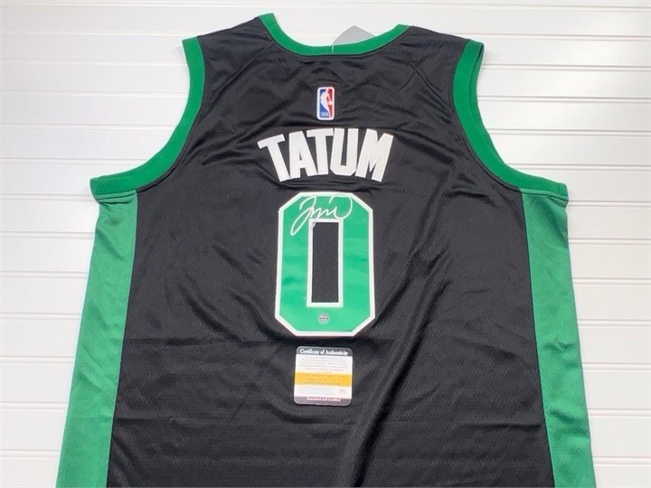 NBA Player Hand Signed Jersey Jason Tatum #0 Autographed COA NBA Player Hand Signed Jersey Jason Tatum #0 Autographed COA